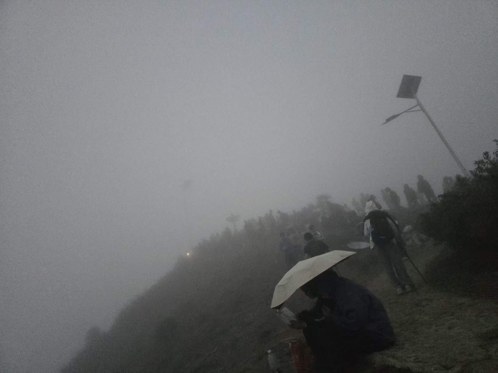 等待太阳